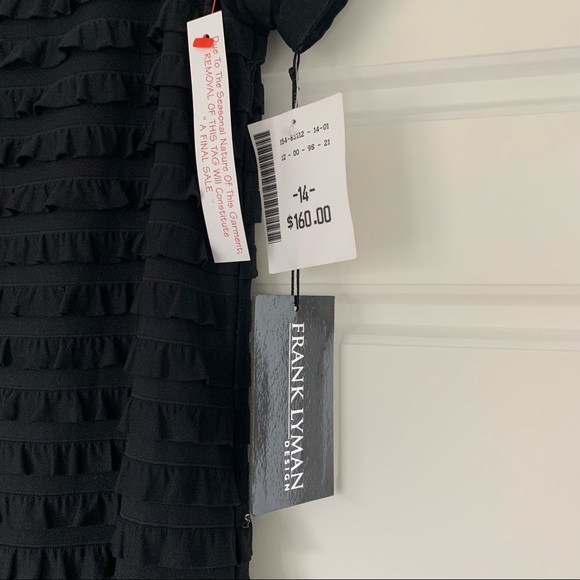 Black ‘Frank Lyman Design’ Dress - Picture 4 of 6